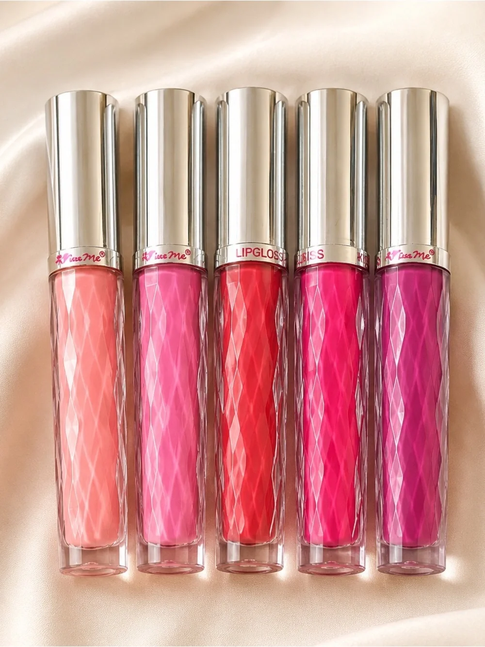 L'Oreal Lip Gloss Collection - Peach and Berry Tones
